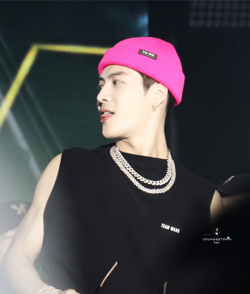YoungerTown's tweet photo. ⁠#jacksonwang #王嘉爾 #잭슨 #teamwang #JacksonWangOXYGEN #JacksonWangBimmerRide #JacksonWangDIFFERENTGAME #MadeIt #JacksonWangFENDIMAN #JacksonWangDAWNOFUS #JacksonWangOKAY  #JacksonWangPAPILLON #generation2 #Fendiman #got7 #jyp #kpop #갓세븐 @JacksonWang852 https://t.co/mXHNid5Kxt