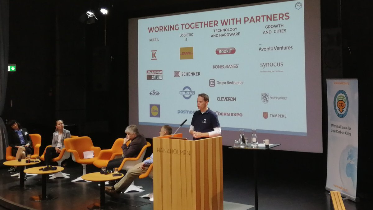 AkuSmartmile's tweet photo. Great panel discussion today at Responsible City Forum by @WALCCorg Together we work towards #sustainable #ecommerce delivery in cities. #smartcity #collaboration #wehaveavision #citylogistics #ecosystem with great partners. https://t.co/u9oS23Jxcw