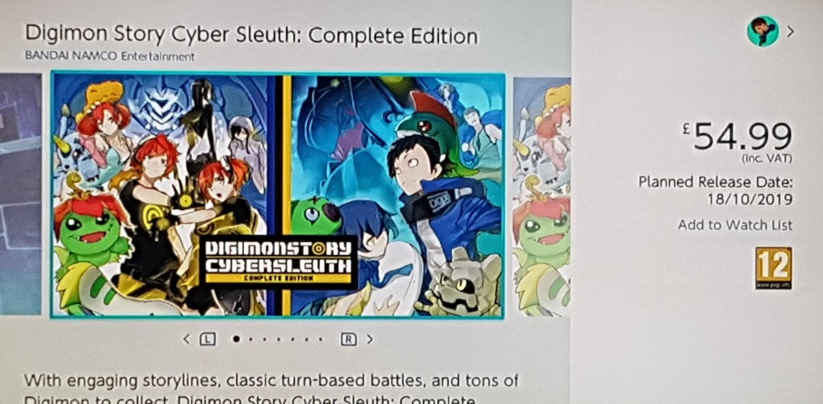leighwynne33's tweet photo. Here are four more games that you may not be aware of on the #nintendoswitch #eshop #4more4switch
#DigimonStoryCyberSleuthCompleteEdition #FelixTheReaper #ChildrenofMorta #CommunityInc https://t.co/o8wypB4LjU