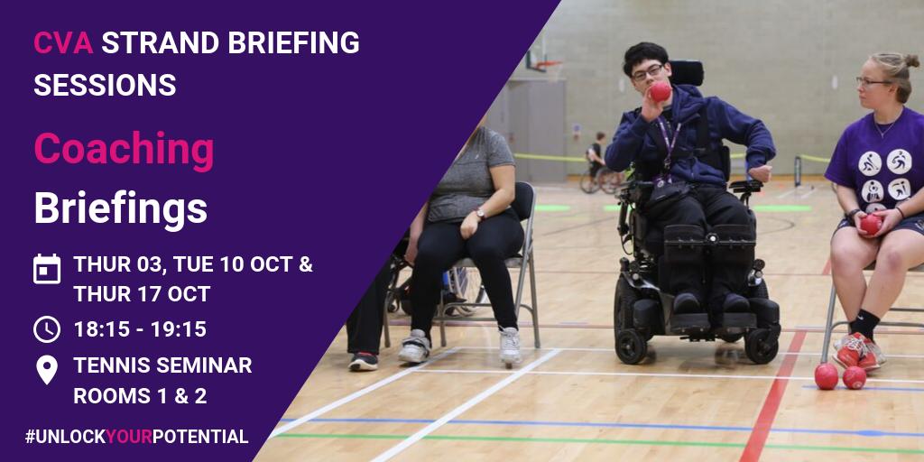 Want to carry on coaching at Uni or get qualified to be a coach? We've got loads of opportunities for you! 

Find out more by registering to one of our coaching briefings 👉 bit.ly/CVAportal or by visiting our webiste 👉 bit.ly/CVAHome

#UnlockYourPotential