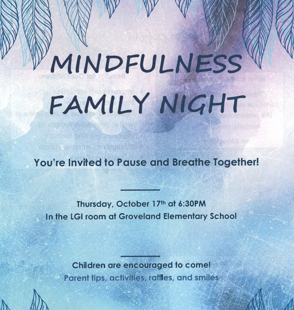Will you join us at our Mindfulness Family Night? Sign up here!  <a href="/CBGrovelandEl/">Groveland Elementary</a> 

signupgenius.com/go/30e0449aaac…