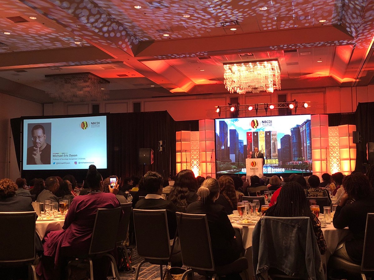 NBCDI's tweet photo. “Terrorism did not start on 9/11. It started in 1619,” @MichaelEDyson. #NBCDI49 https://t.co/ntMgJIiS9e