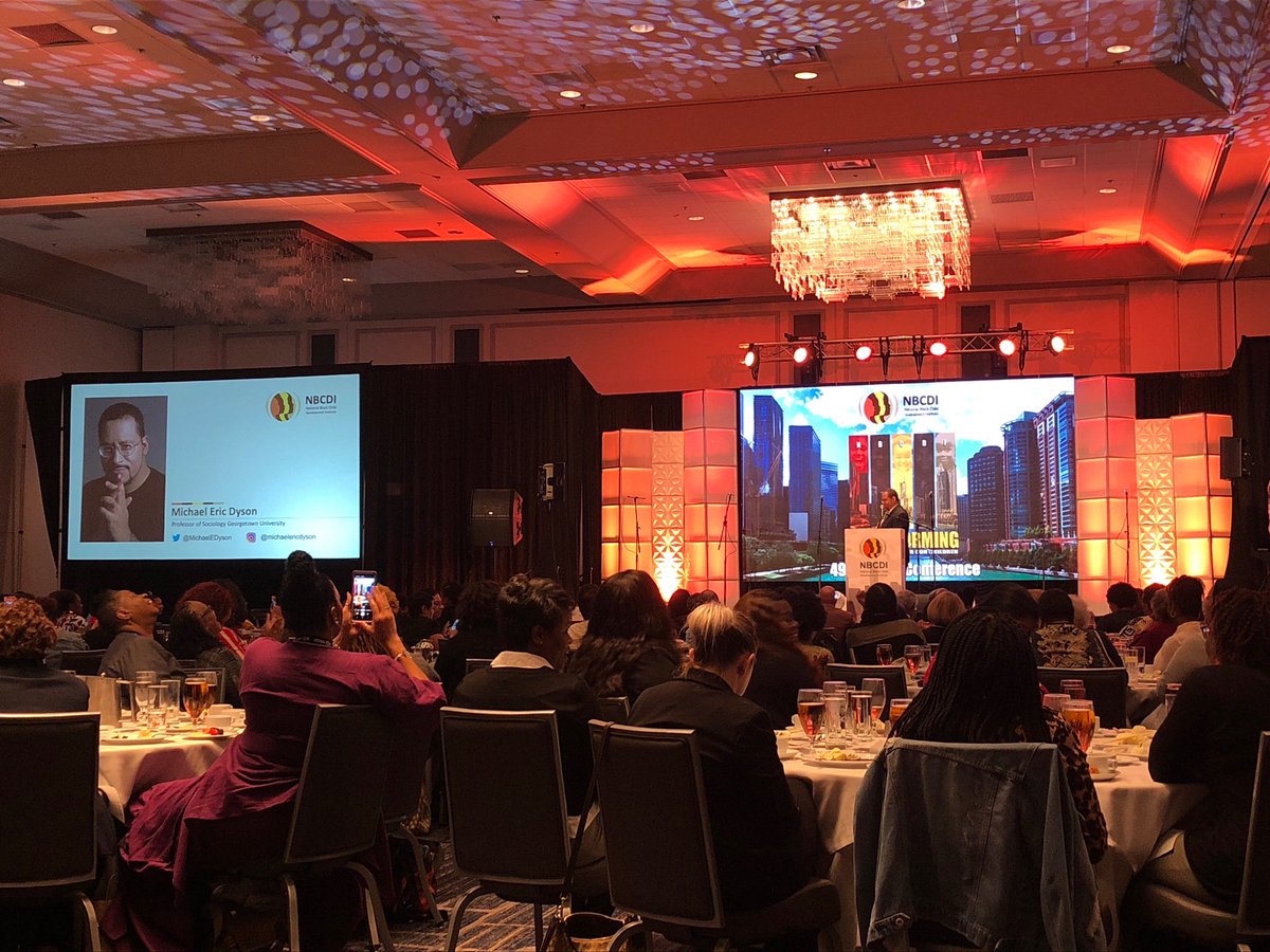NBCDI's tweet photo. “USA stands for the United States of Amnesia... History matters. Memory matters.”  @MichaelEDyson #NBCDI49 https://t.co/bJ5GygO2pl