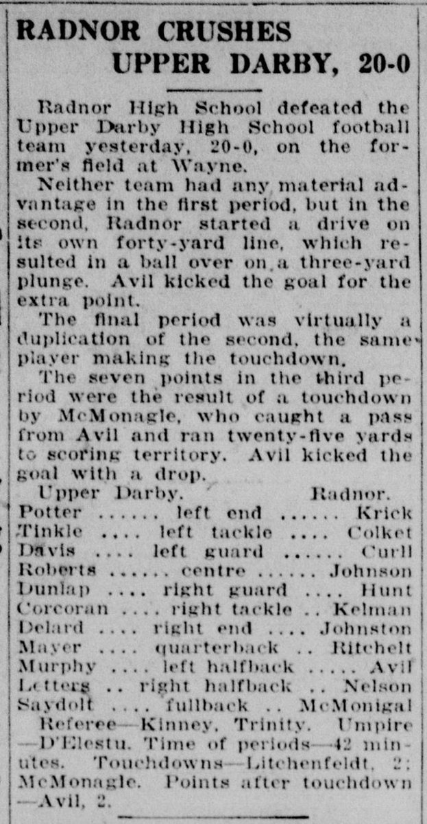 RADNOR FOOTBALL tweet media