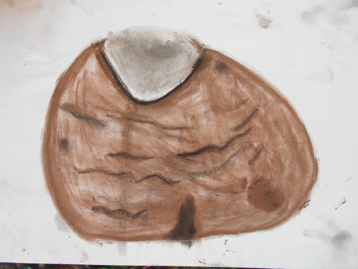 PendockPrimary's tweet photo. So much fun experimenting with pastels to draw conkers this afternoon! #messyhands #blendandsmudge #littleartists #depthofcolour #lookingclosely #attentiontodetail #art #creativity https://t.co/vOxWRWm96e