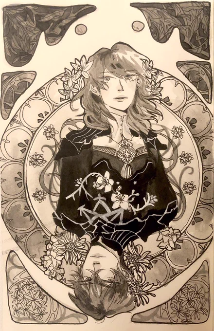 day 1 // i'm gonna perish doing inktober 

#fe3h #FireEmblem3Houses #byleth #inktober 