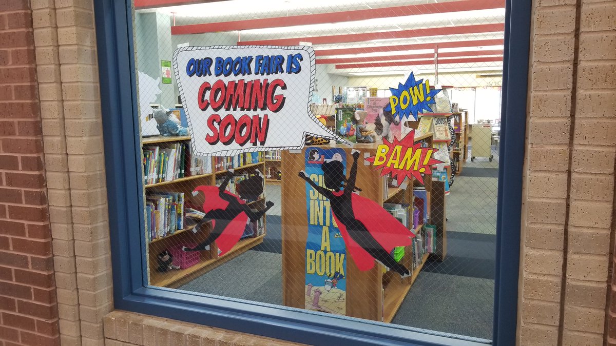 bebensee_lib's tweet photo. Save the Date for our upcoming Book Fair - October 21-25, 7:30 am-4:00, Open Late Thursday Night! #FollettBookFair @FollettLearning #bobcatsread #aisdlibsrv @aisdlibsrv @3dinthelibrary https://t.co/jzPftVgRTM
