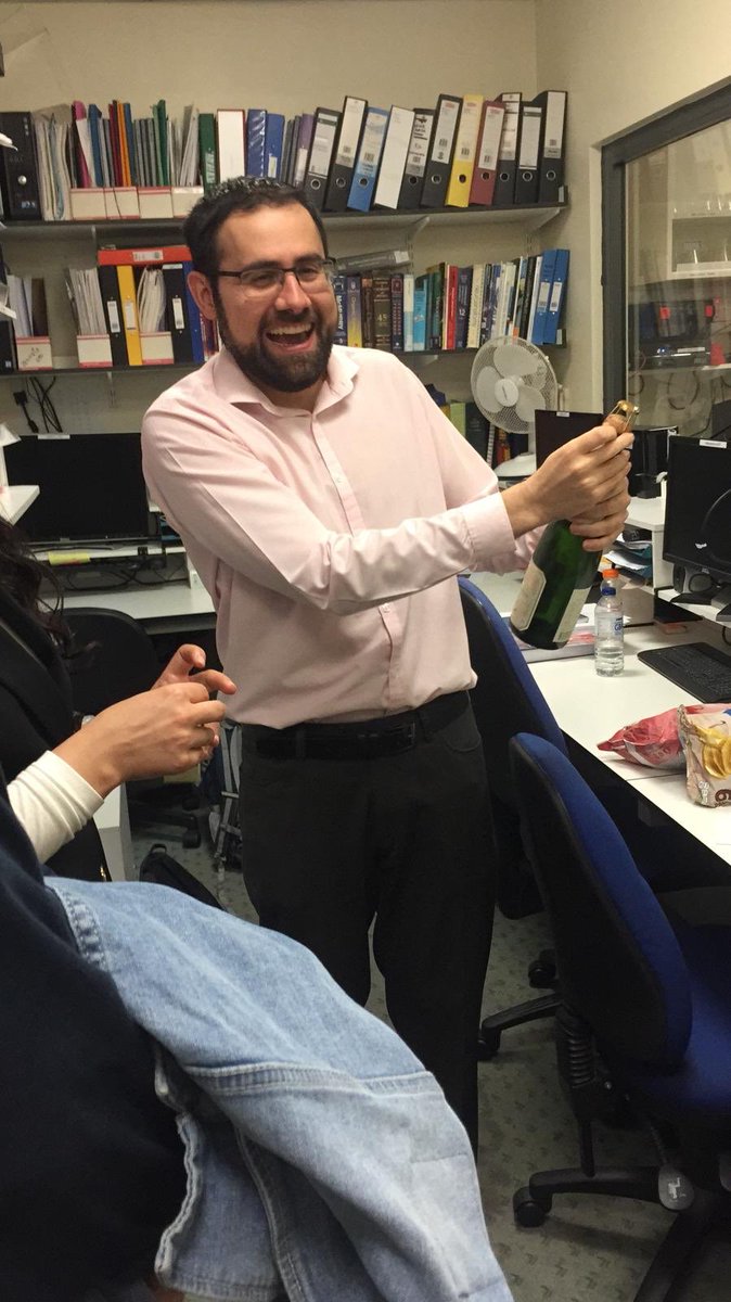 Congratulations to Zaid in the group for successfully defending his PhD research on #3dprinting and will be continuing with us on a prestigious Maplethorpe fellowship.  ⁦<a href="/School_Pharmacy/">UCL School of Pharmacy</a>⁩ some great research and more to come - #virtualreality #vr