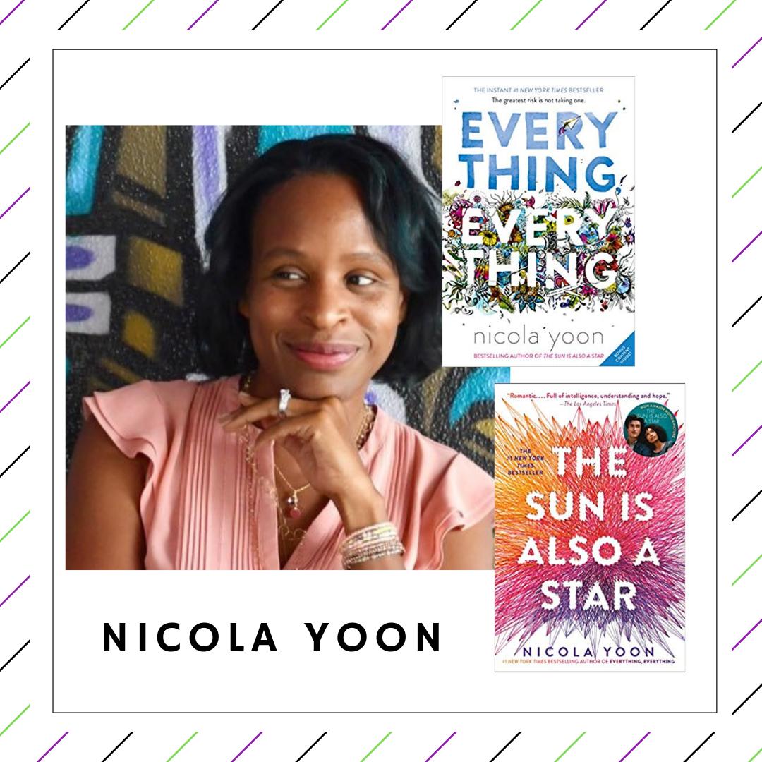 We are so excited to have Nicola Yoon join us as a keynote speaker for Read Up 2019! Nicola is the author of "Everything, Everything" and "The Sun is Also a Star", both of which have been transformed into major motion pictures!
