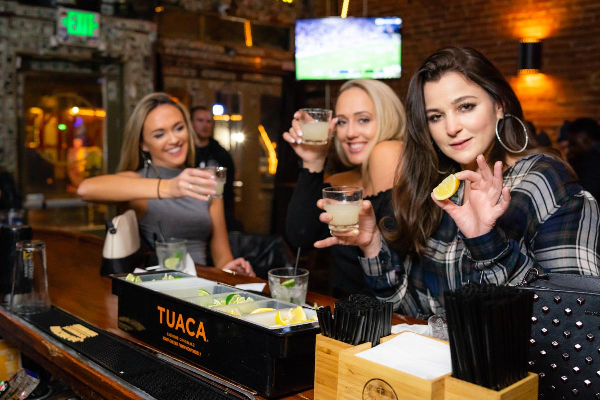 Hard not to be in good spirits here.