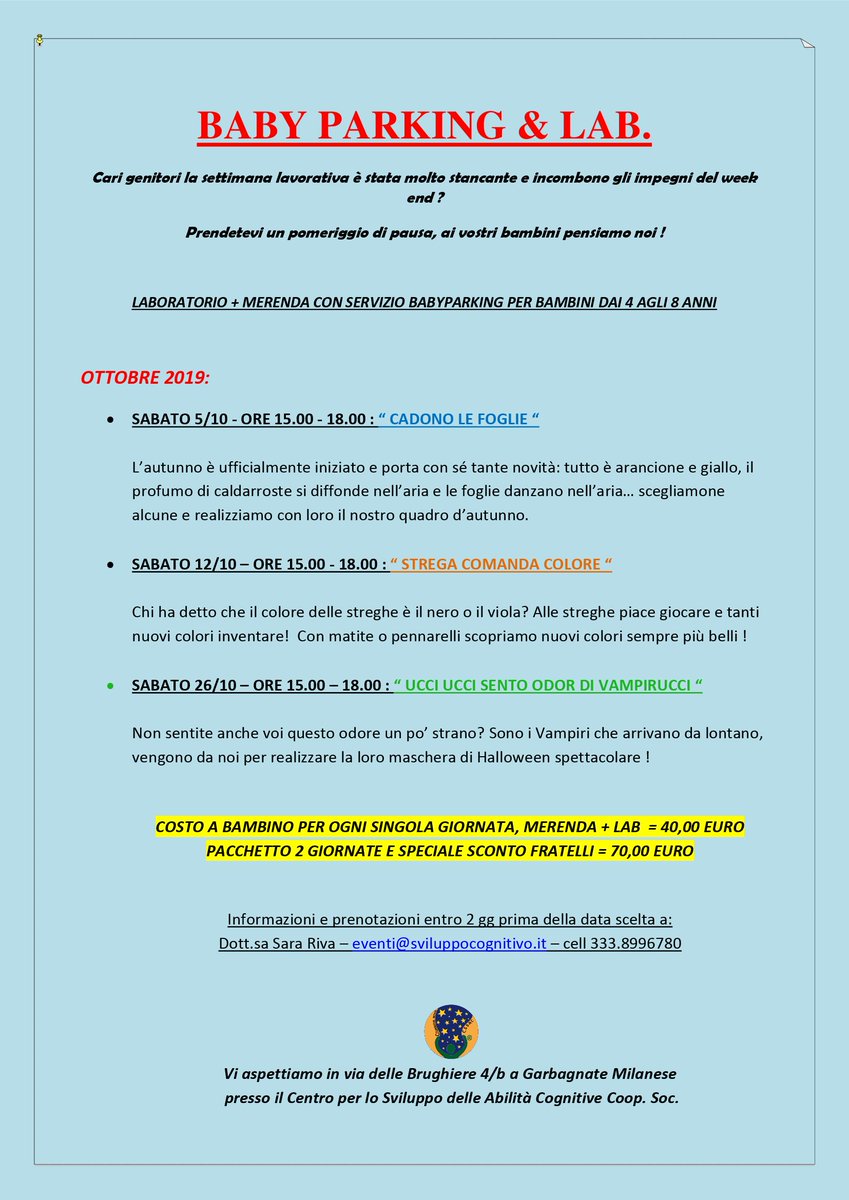 csdaccoopsoc's tweet photo. Siamo lieti di annunciarvi creative attività per #bambini e #genitori a #garbagnatemilanese►https://t.co/9iMss5dC0L #senago #solaro #arese #cesate #saronno #caronnopertusella #lainate #limbiate #bollate #novatemilanese #origgio #uboldo #baranzate #nerviano #legnano #castellanza https://t.co/74deDIMAqU