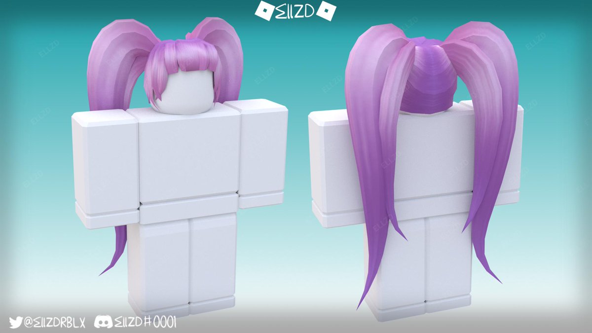 Roblox Code For Pigtails - pink pigtails roblox id