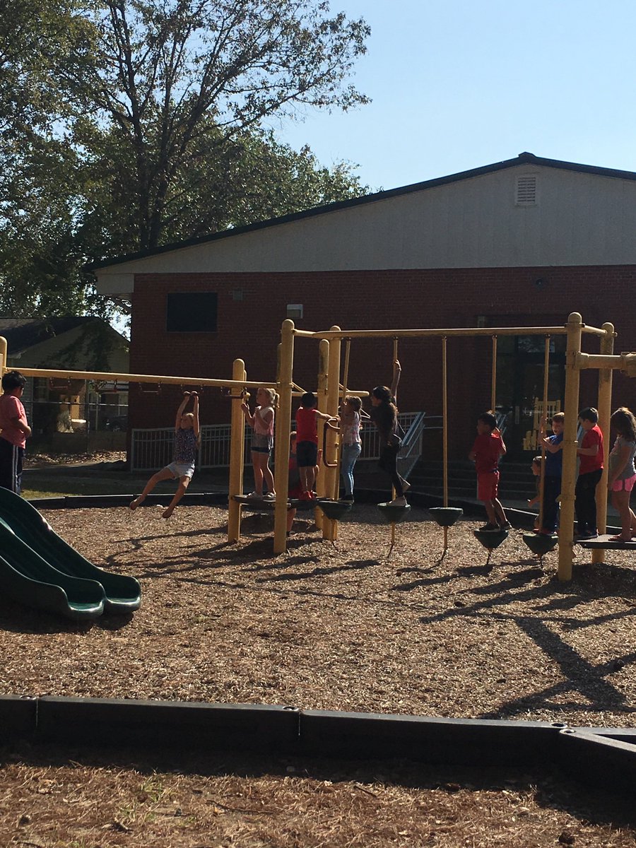 Recess shenanigans today. They cheered and chanted for each other and rocked it out. It was great to see. #room207