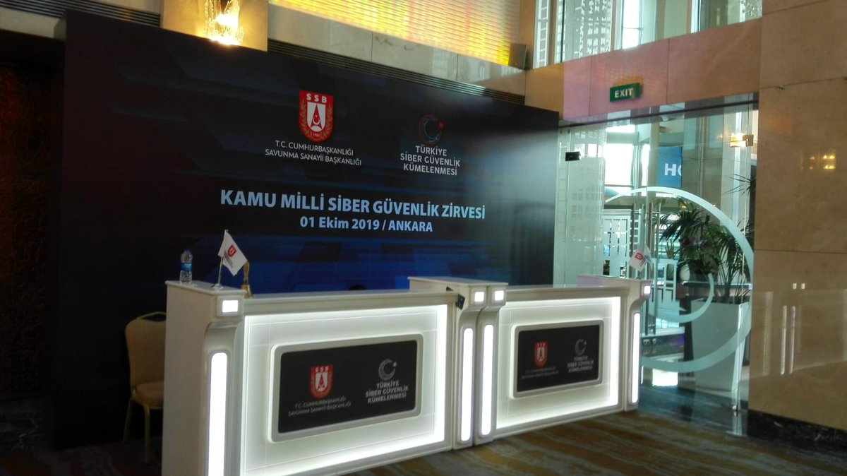 Türkiye Siber Güvenlik Kümelenmesi tarafından düzenlenen Kamu Milli Siber Güvenlik Zirvesinde ürün ve hizmetlerimiz tanıtıldı. <a href="/fatihertam/">Fatih Ertam</a>