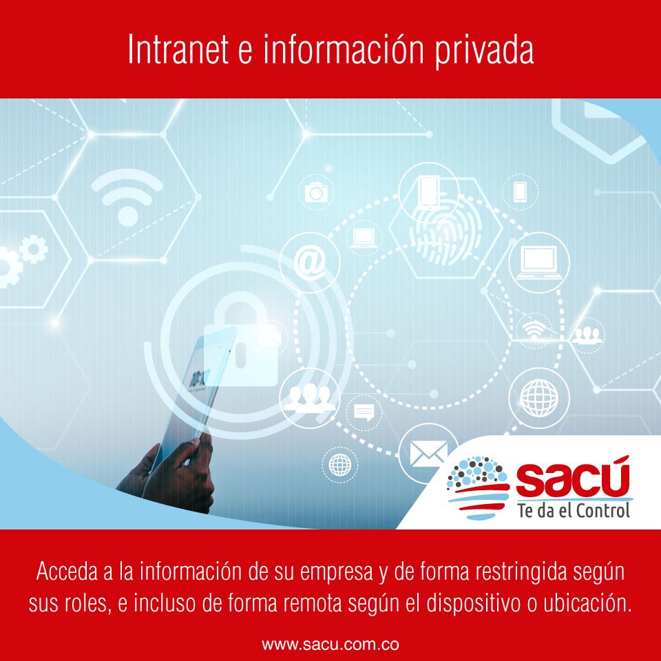 ControlSACU's tweet image. Acceda a la información de su empresa y de forma restringida según los roles de cada empleado e incluso de forma remota según el dispositivo o ubicación, edite archivos y acceda a la intranet privada de su organización. ➡️ bit.ly/2nACAXL #intranet #CRM