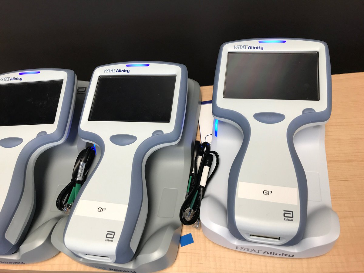 scamrhein's tweet photo. Congratulations @AHS_NorthZone Community Paramedics. Going live today with i-STAT. Providing even more care in the community, improving rural access to healthcare.@ahs_ems @mayme199 @Tyne_River @dale_weiss #communityparamedicine https://t.co/Mvscc0Un3W