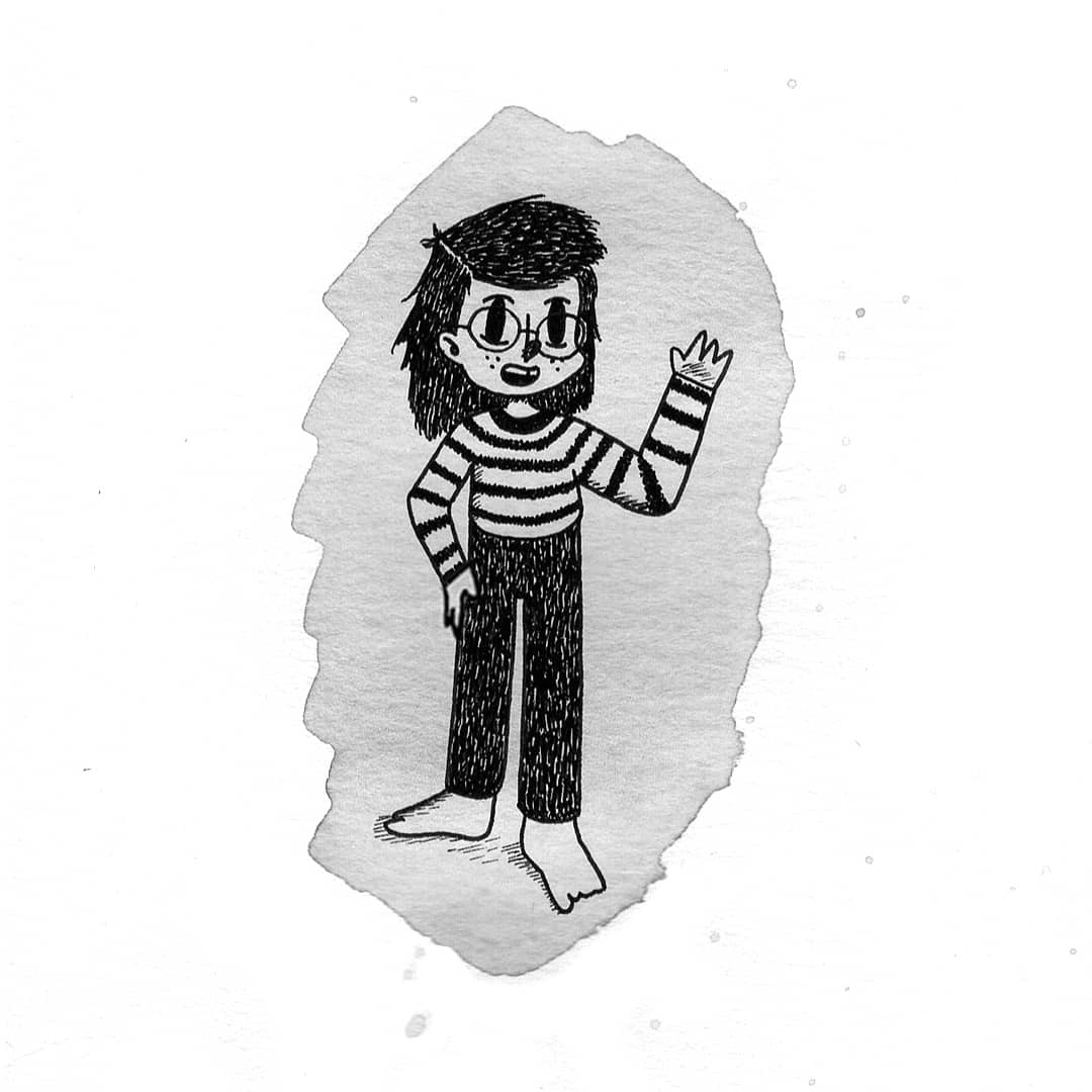LaFaucheuseD's tweet photo. #Inktober Jour 1 : Anneau / Ring

[English 🇬🇧] 
Once upon a time, a little girl who was named October. This one had an overflowing imagination and loved to invent lots of stories when she was playing. 

#Inktober2019 #inktoberday1 #inktober2019day1 https://t.co/M6kreluN4e