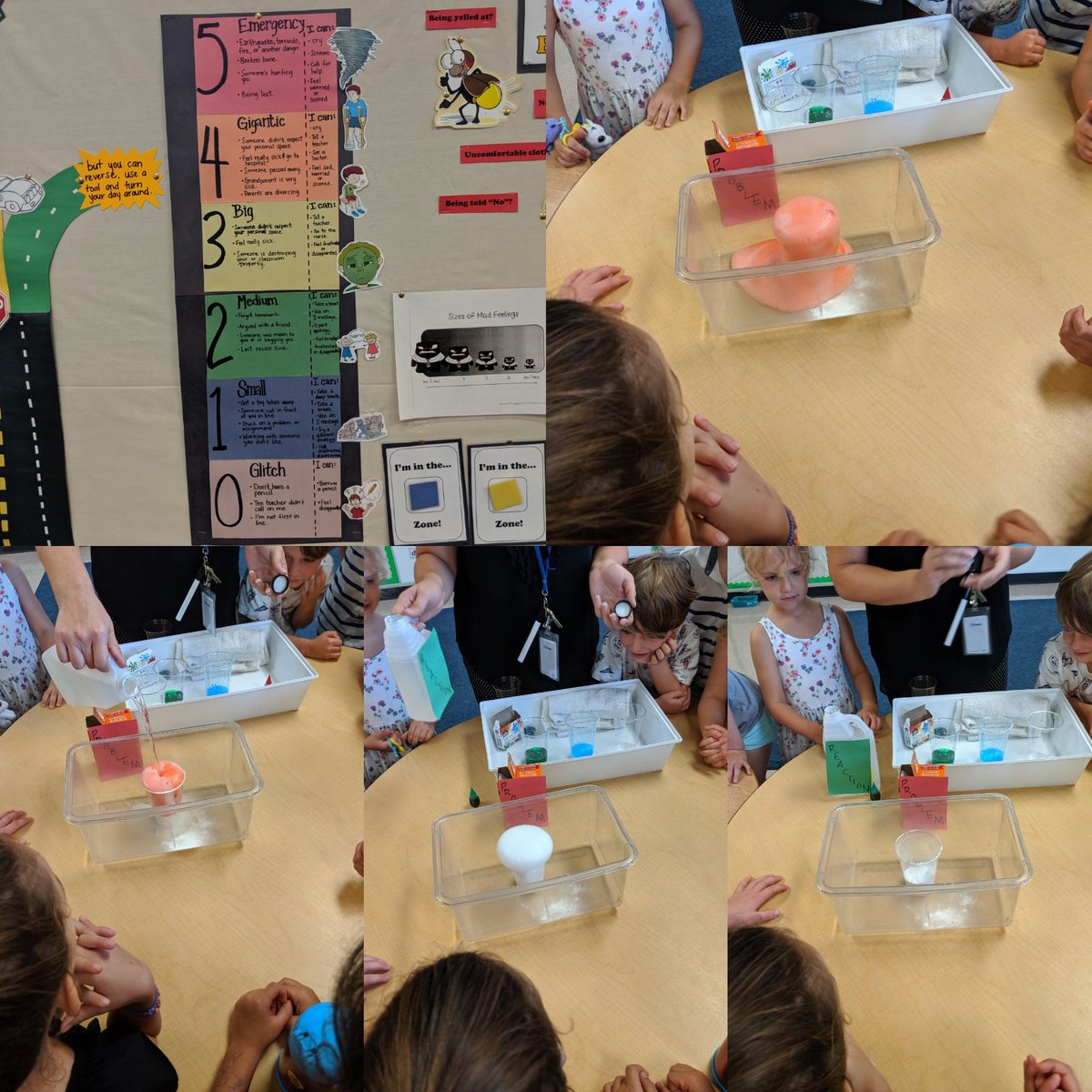 mmepaleczny's tweet photo. This morning we visited the zones room and learned about the size of the problem and appropriate reactions to different problems #zonesofregulation #sizeoftheproblem https://t.co/ufJlTMCxml