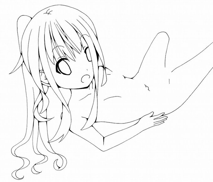 文月ちゃん描いてます～～～～ 