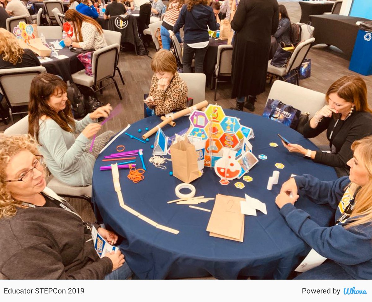 Lunchtime paper bag STEM #STEPCon19 #STEPCon19 via Whova event app whova.com/whova-event-ap…