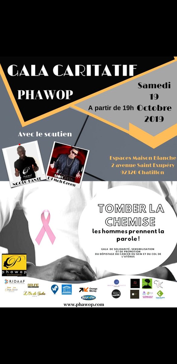 LOrdeSABA1's tweet photo. L'Or de Saba et Phawop se mobilisent pour lutter contre le cancer. Nous vous donnons rdv le Samedi 19 Octobre pour notre GALA CARITATIF. Achetez vos places sur https://t.co/jliKMp2uDz 
#octobrerose #gala #tousensemble #brisonslestabous https://t.co/RlvSd7R6EZ