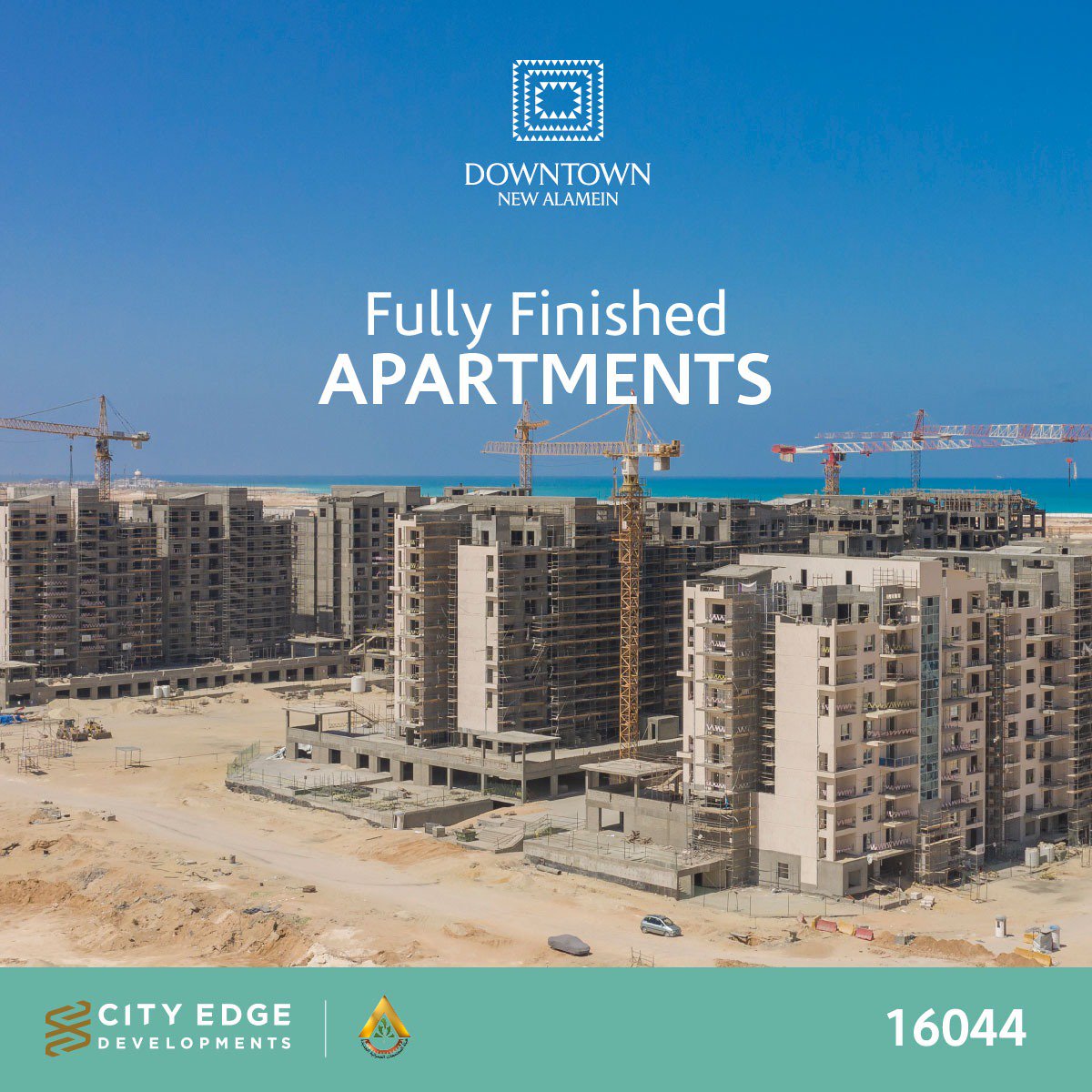 CityEdgeEg's tweet photo. An inclusive lifestyle is waiting for you at Downtown, New Alamein.
Move into your Seaview apartment by 2020 without compromising the vibrant lifestyle of the downtown.
For more info please contact us on 16044
#CityEdgeDevelopments #Downtown #NewAlamein https://t.co/tOLJWkodk9