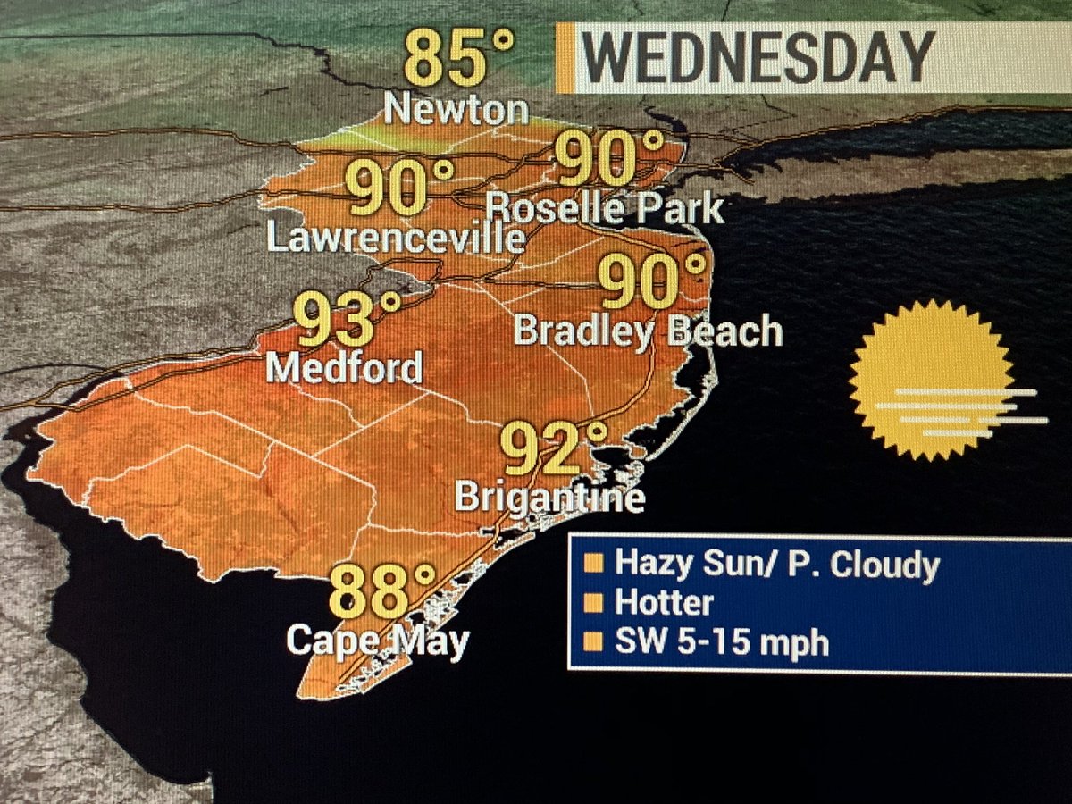 DaveCurren's tweet image. Oh hey.... October?
☀️🌡🍁
#SecondSummer #NJToday #NJwx #News12NJ @News12NJ