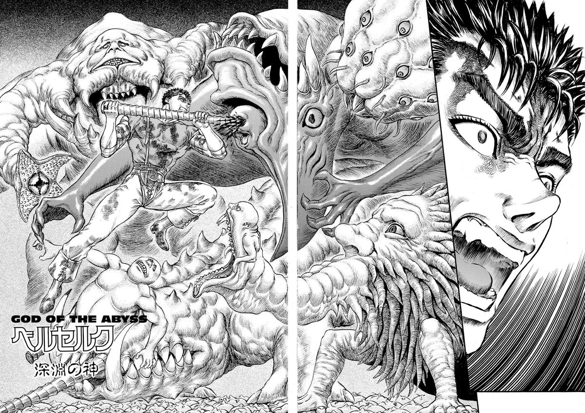 It's an Iconic scene in all of manga for representing the lowest point...