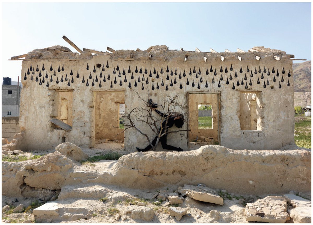 Sutton's tweet image. It's @FriezeArtFair week in London! Head to booth B9 at Frieze London to see the @LehmannMaupin's presentation of new and recent work by multi-disciplinary artist #RobinRhode, including new works shot in the Judaean Desert located in Palestine's West Bank. #PromotingCreativity