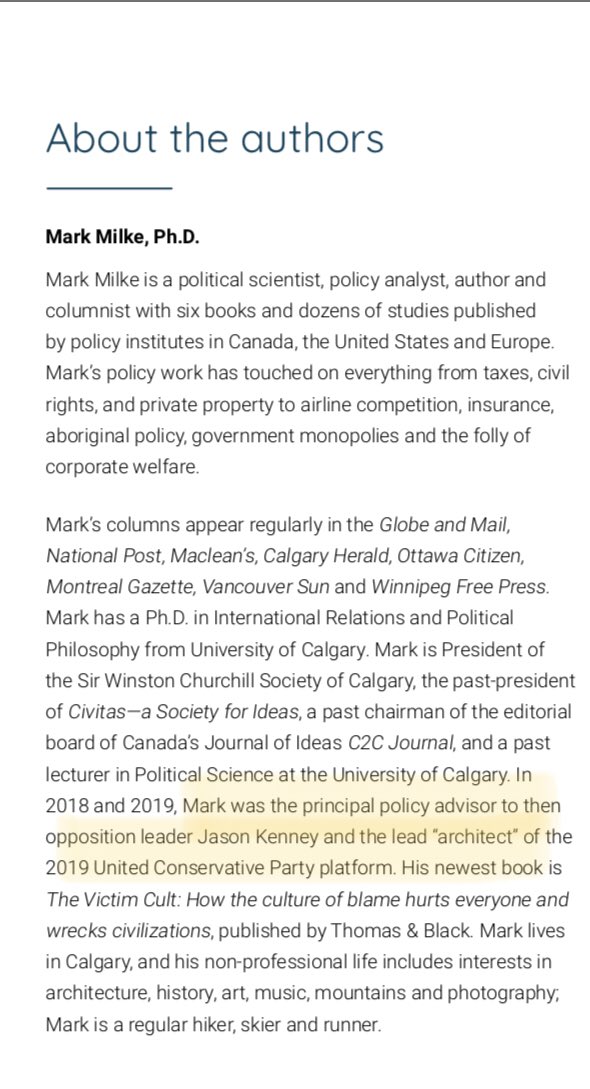 SOSAlberta's tweet photo. If you’re unsure about how this report connects, sustains & promotes @jkenney’s push to privatize #abed pls consider: the author of this report.
Reminder, if your argument to promote private schools is that they save public $, pls, go full benevolent & save us more. #Take0 https://t.co/85TZ9f1hOL