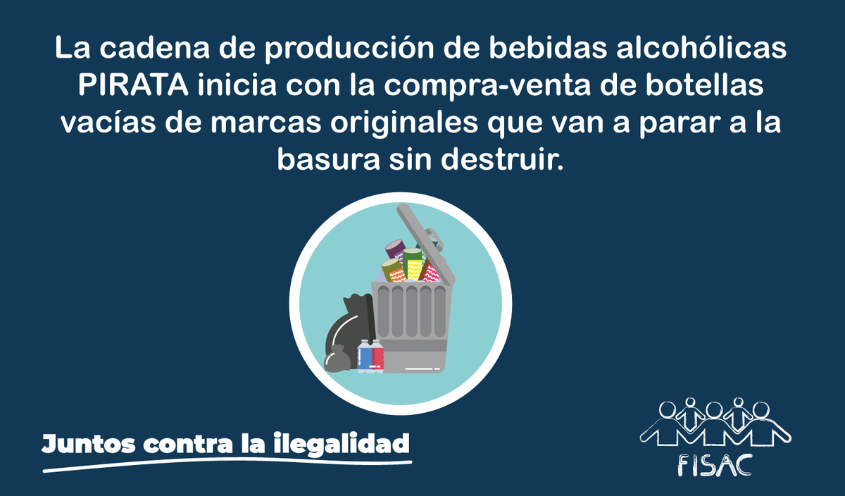 MitosAlcohol's tweet photo. Sumemos esfuerzos para combatir el comercio informal #JuntosContraLaIlegalidad @SATMX https://t.co/iy93dpUVyw