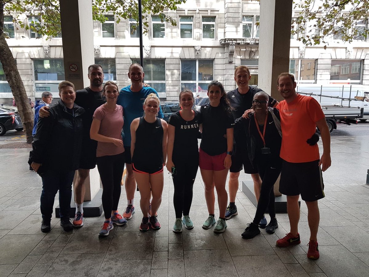 TomKerry1971's tweet image. With reps from different teams across the office, our @limelightsports handicap run is one way we ensure the company bonds together #ActiveWorld