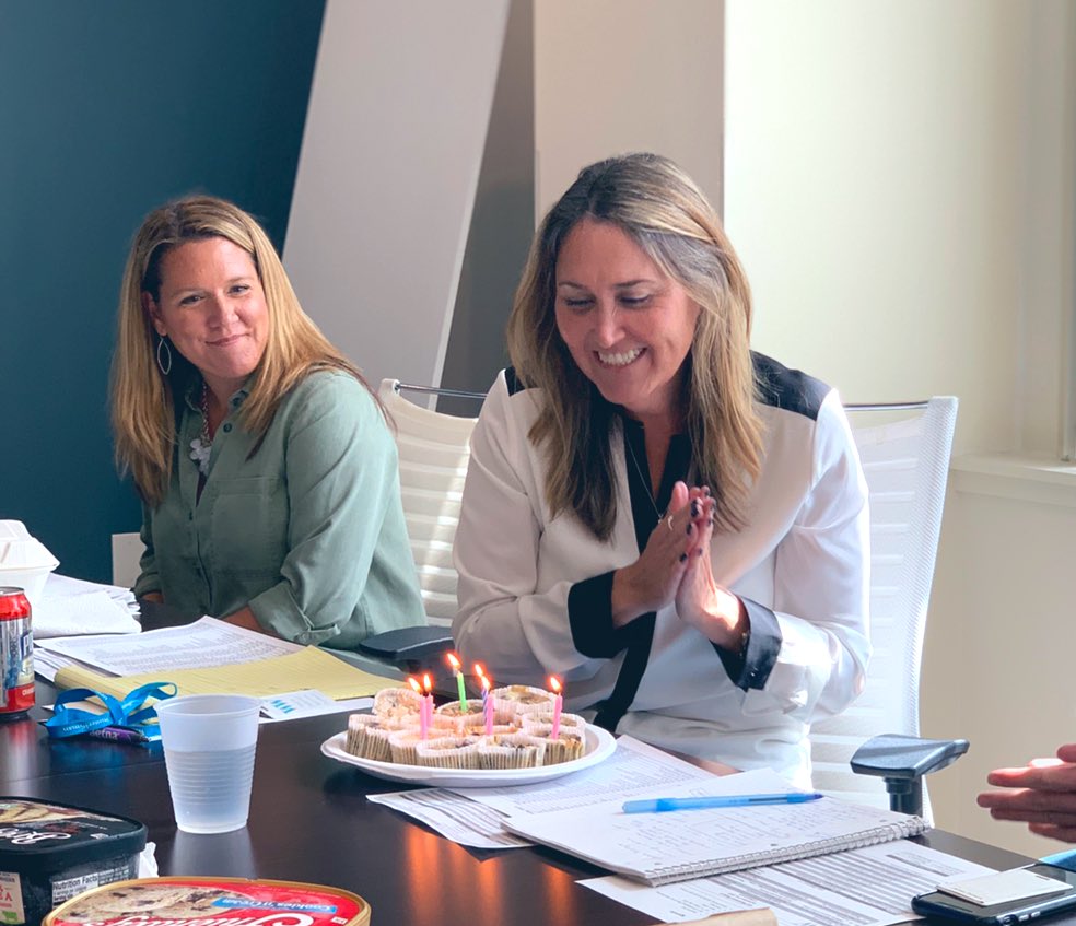 RecruiterCallie's tweet photo. My team had three birthdays in the month of September! I love my team and that we get to celebrate each other accordingly! #LifeAtWW https://t.co/FpDqBUfEKR