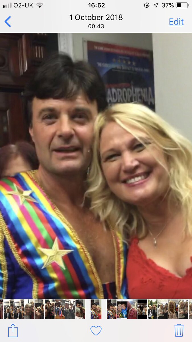 One year ago with @mike_holoway  <a href="/brothers_beyond/">Brothers Beyond</a>  in the Epstein theatre Liverpool