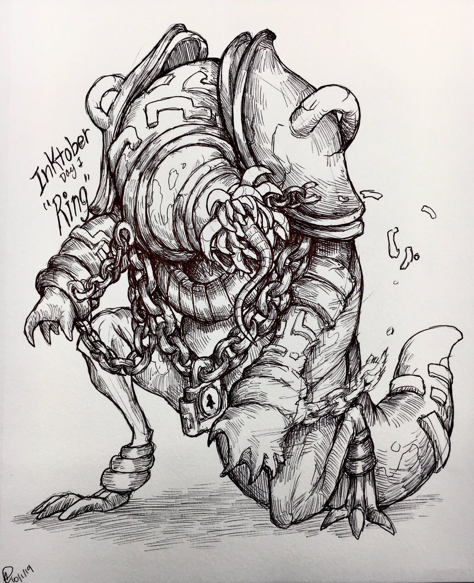 Inktober day 1-Ring!
#inktober #inktober2019 