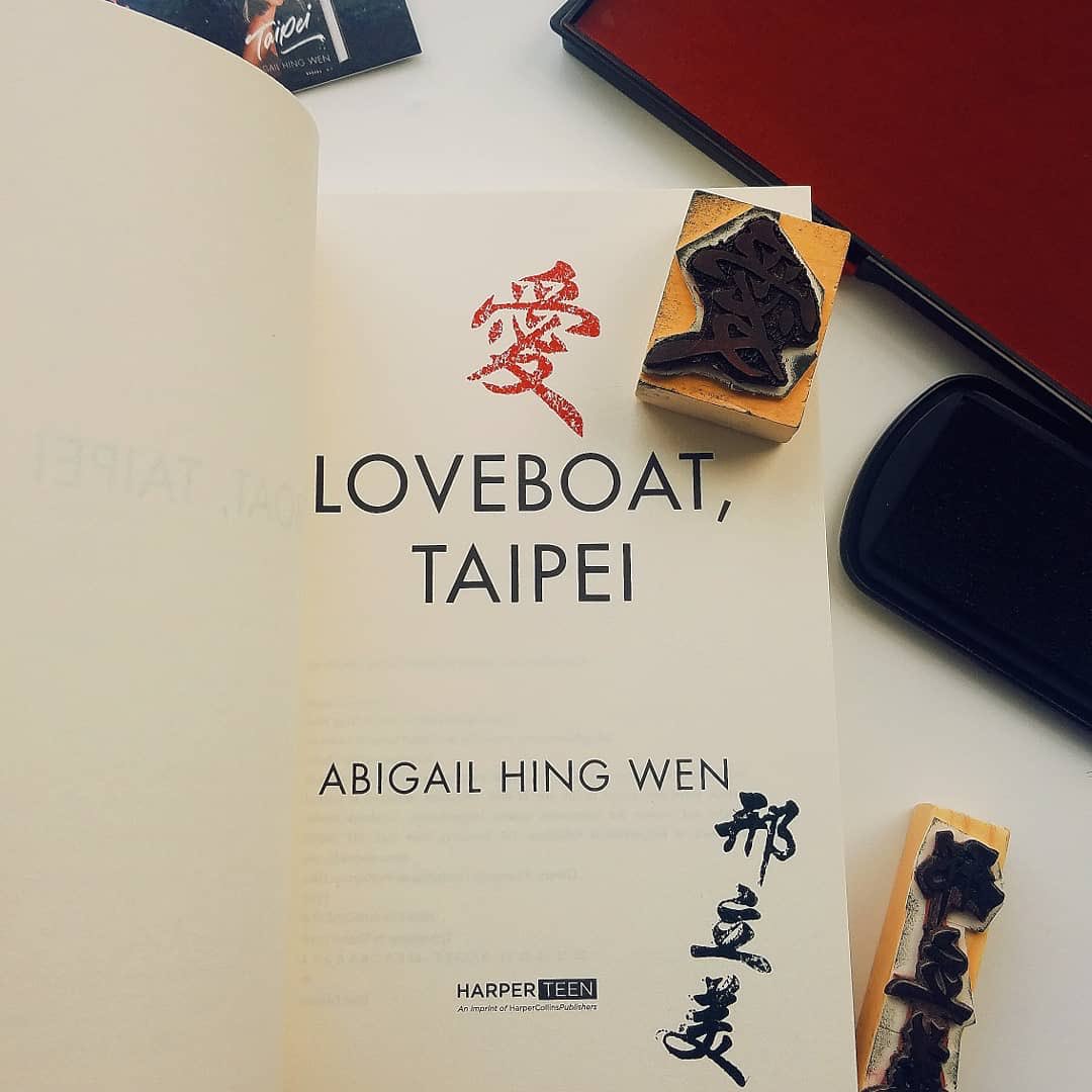 abigailhingwen's tweet image. I’m excited to share my first #giveaway of a personalized, signed &amp;amp; stamped LOVEBOAT, TAIPEI ARC! Follow + RT to enter drawing. 

Bonus entries: 
Newsletter signup at abigailhingwen.com. 
Tag a friend.
More entries at IG abigailhingwen❤️

Ends 10/5 11:59p PT. Ships abroad