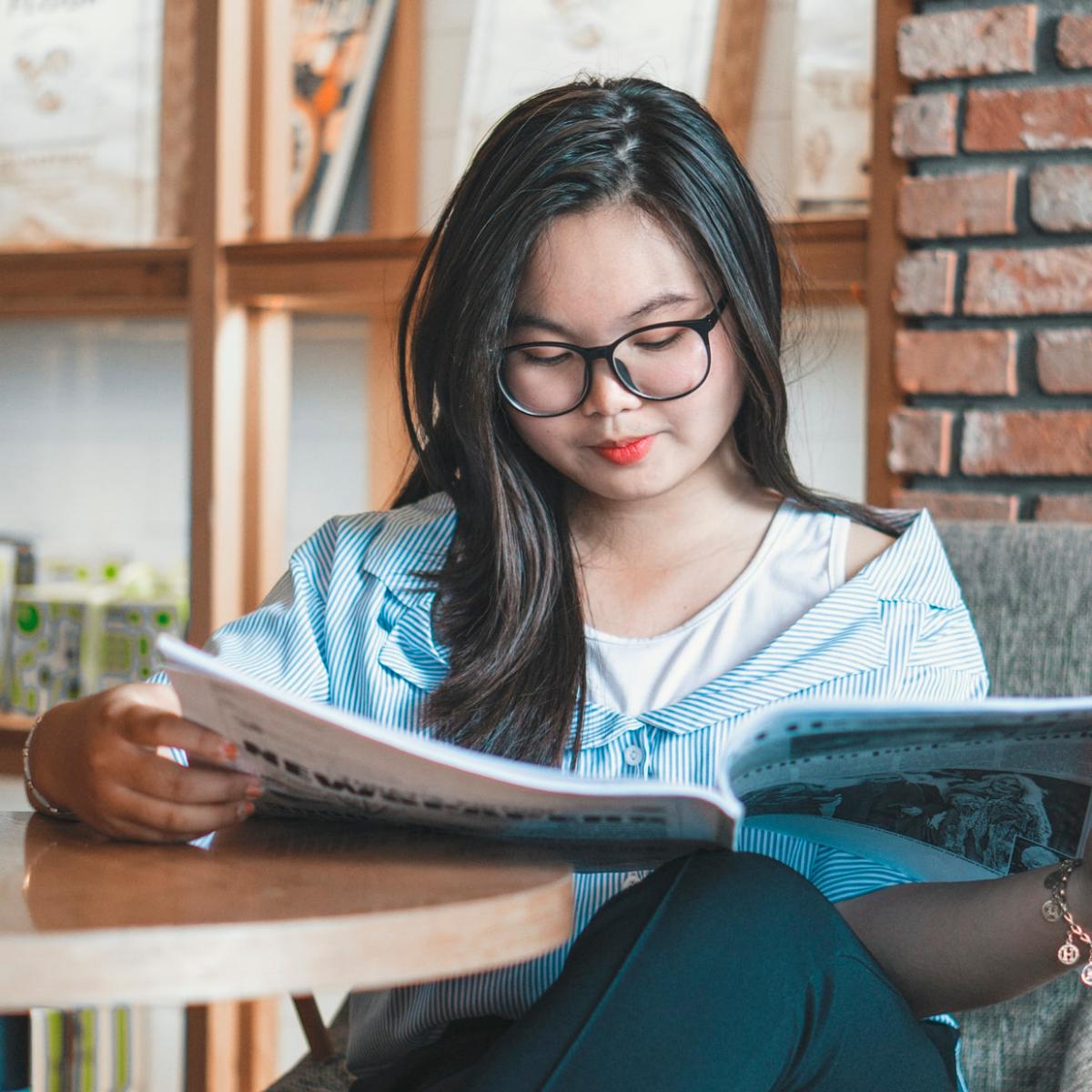 EyeDocOptometry's tweet image. Both reading and a new pair of glasses can bring about a new perspective.