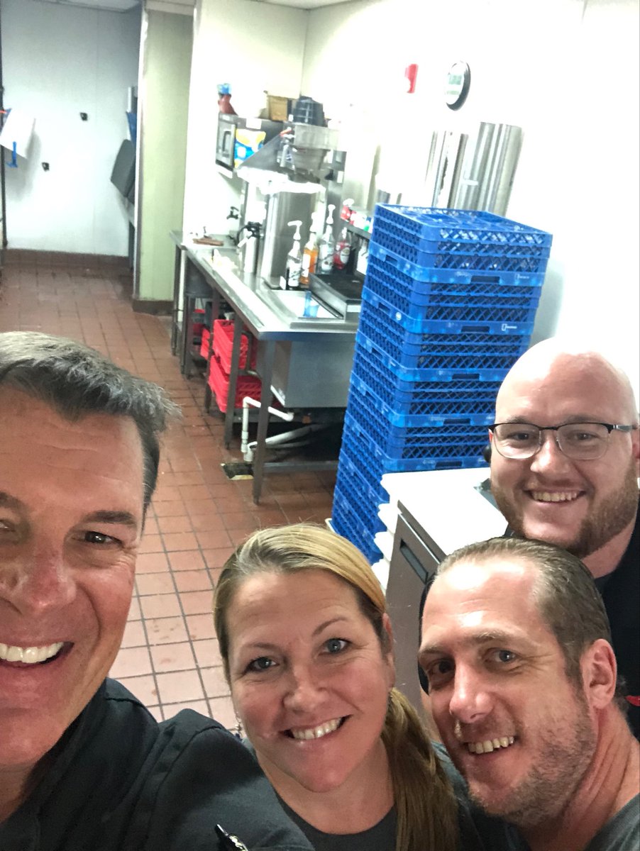 #todayschilis. Celebrating some amazing chili heads at Boerne. Amber for her team service and guest comments. Brian for food great and leadership in the kitchen. Appreciate you team.