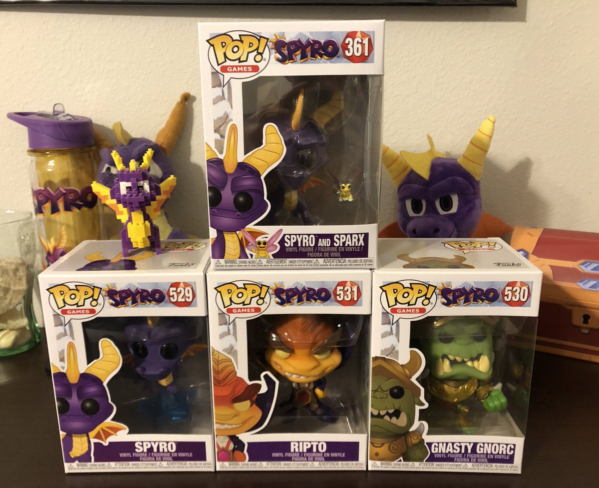 spyro funko pop gamestop