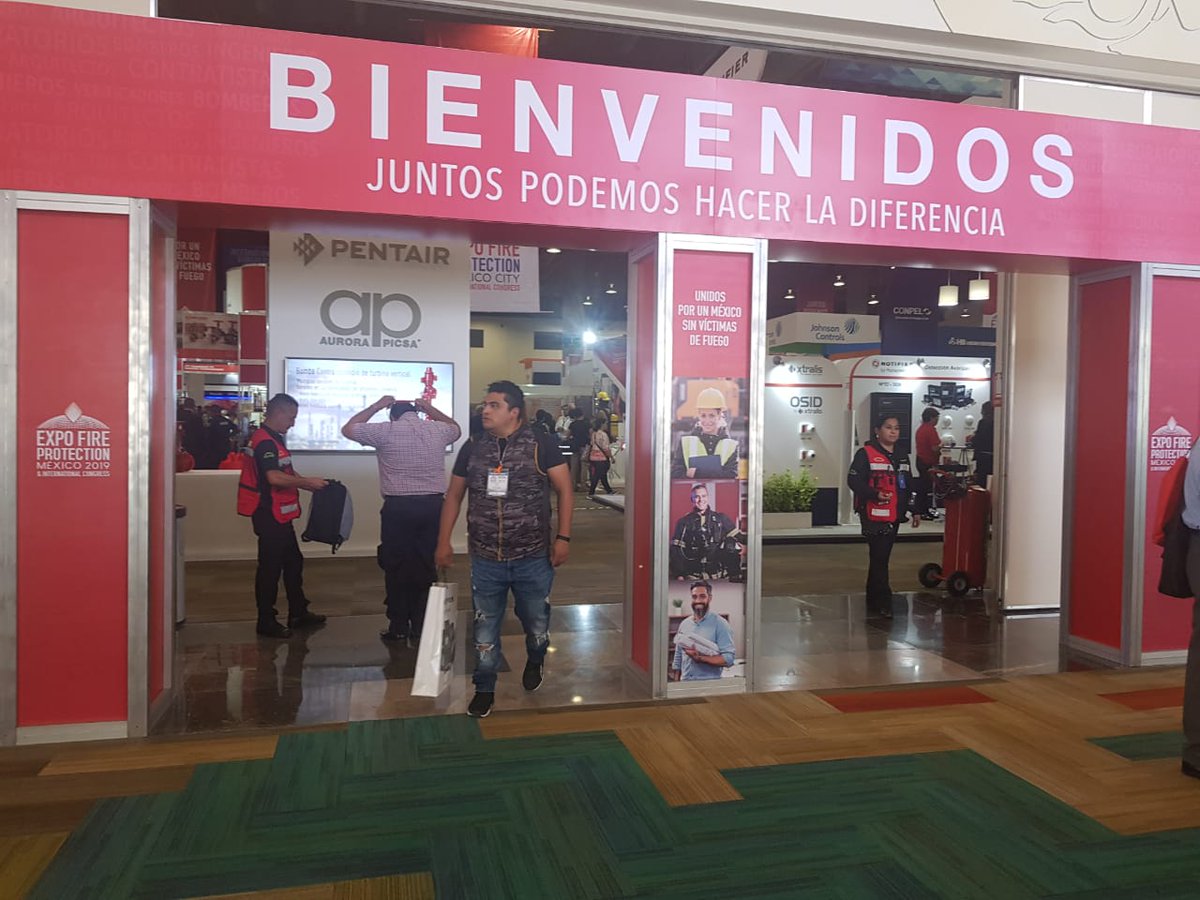 GAES_CS's tweet photo. #GAESTeam currently at #ExpoFireProtection 4th edition in #MexicoCity!
We are impressed by the innovation in products and services offered in this #tradeshow!
@AMRACIMEX #CONAPCI #Securiry #FPIMexico https://t.co/7F18cdrCfp