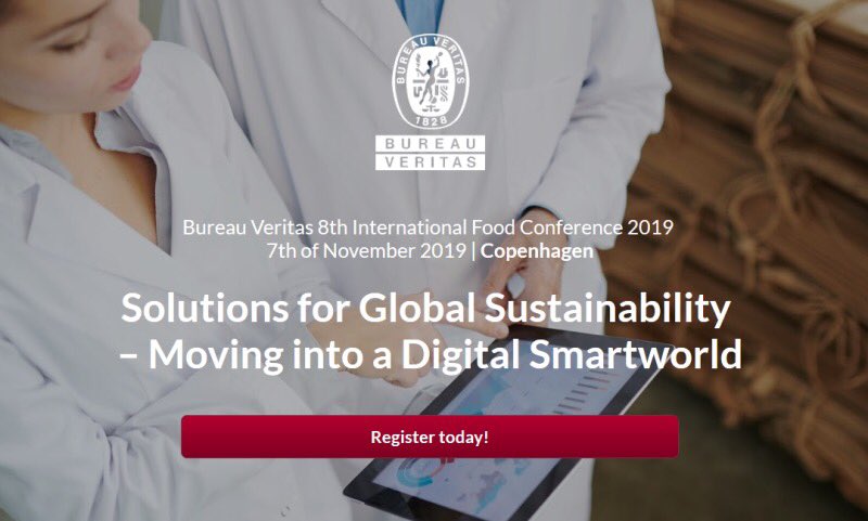 Join 8th International Food Conference in Copenhagen 7 Nov. Register: bit.ly/2mHlh70