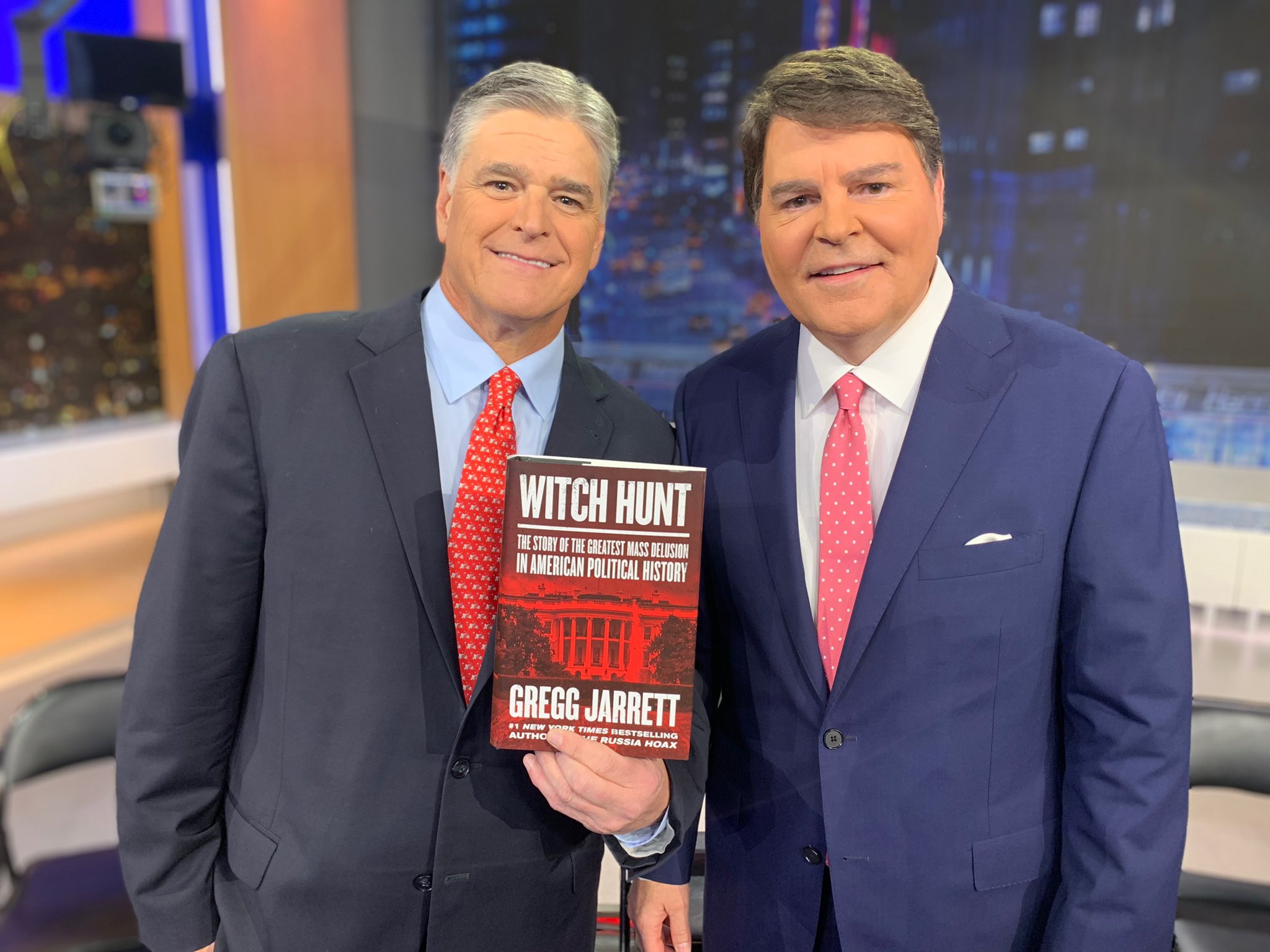 Gregg Jarrett on X: "“Gregg Jarrett has done it again by writing a superb  follow-up book to his number one bestseller, The Russia Hoax." —  @seanhannity. #WitchHunt is on sale next week
