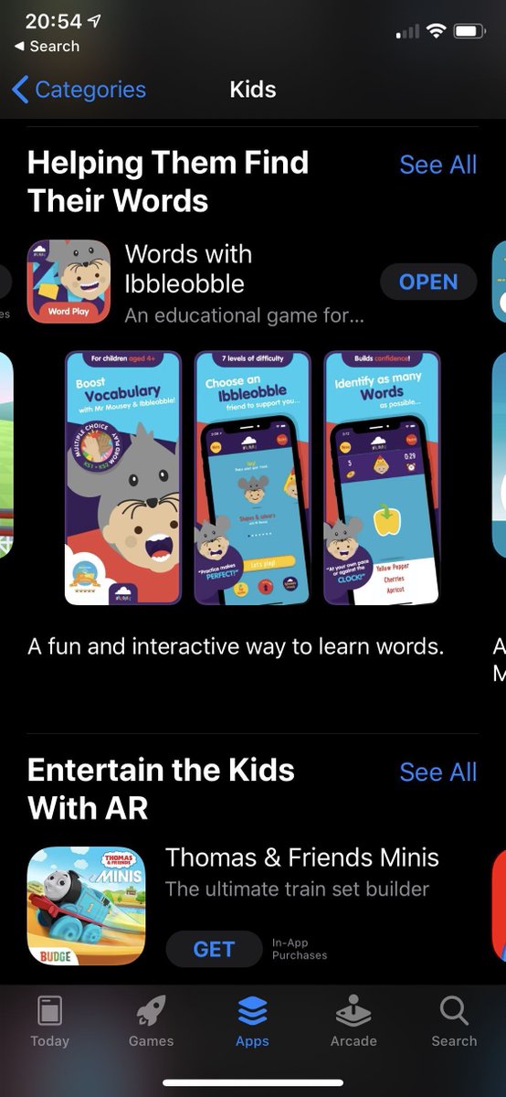 kidd78's tweet photo. Words with #Ibbleobble looking great in #DarkMode in the #apple #AppStore!

https://t.co/fOhyLWVKS7

#games #kids #word #children #educational #education #school #homeschool #homeschooling #TuesdayMotivation #TuesdayThoughts #ios13 #ios #iOS131 #Tuesday https://t.co/vfbktPha8K