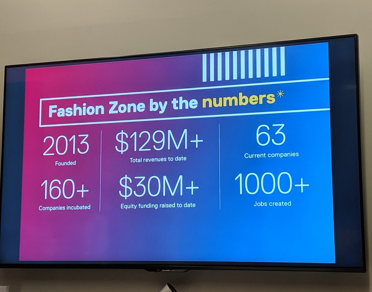 Fascinating #stats here at the Ryerson Fashion Zone 
#trendsafari #futurefestival