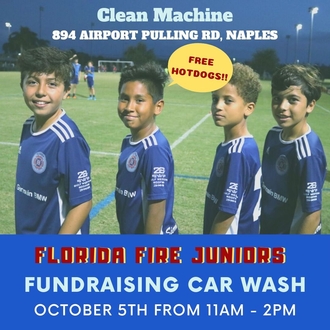 GWR_GulfWestern's tweet photo. As proud sponsors of the FL Fire Jrs, we want to help our 2007 Boys Premiere Team. Show your support by getting car washed between the hours of 11 am - 2 pm this Sat, Oct 5th. #florida #roofing #fortmyers #capecoral #kidsinred #firejrs #flfirejrs #naplessoccer #carwash https://t.co/tU6KWq9o49