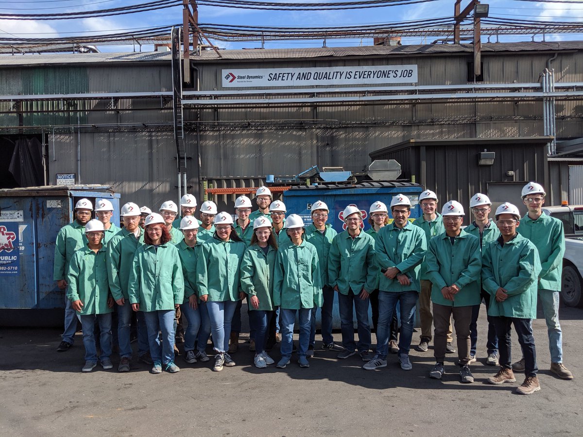 Matt Hebdon (@matt_hebdon) on Twitter photo Had a great time on an <a href="/aisc/">American Institute of Steel Construction</a> sponsored Steel Day event for <a href="/VirginiaTechCEE/">Virginia Tech Civil and Environmental Engineering</a> students touring Steel Dynamics, Inc. & New Millennium Building Systems in Roanoke, VA to see how steel is made and fabricated for steel building components. #WeAreSteel #SteelDay Had a great time on an <a href="/aisc/">American Institute of Steel Construction</a> sponsored Steel Day event for <a href="/VirginiaTechCEE/">Virginia Tech Civil and Environmental Engineering</a> students touring Steel Dynamics, Inc. & New Millennium Building Systems in Roanoke, VA to see how steel is made and fabricated for steel building components. #WeAreSteel #SteelDay