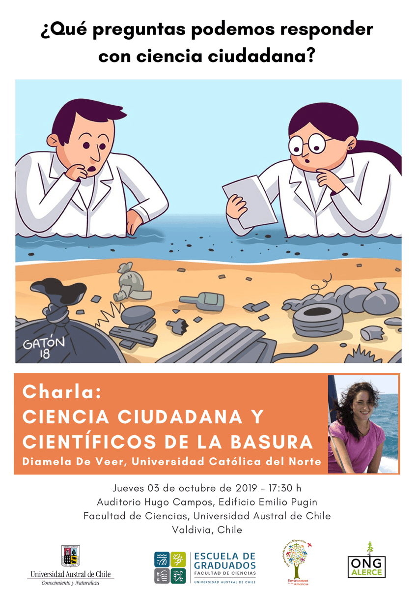 ChristieCarla's tweet image. Atentos #Valdiviacl este jueves en @UAustraldeChile #CienciaCiudadana y programa Científicos de la Basura sitiosciencias.uach.cl/ciencia-ciudad…