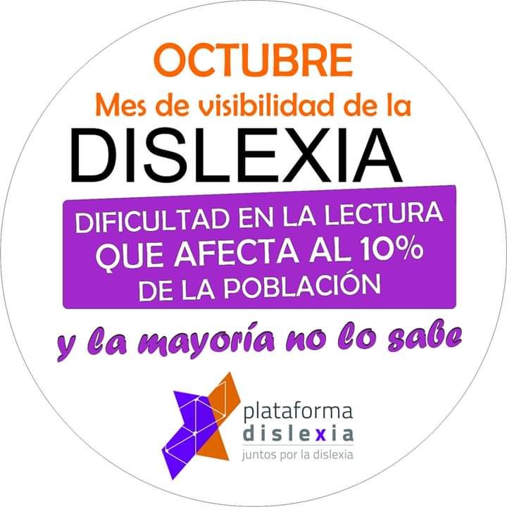 adixmur's tweet photo. mes de la #dislexia . Dificultad en la lectura que afecta al 10% de la población y la mayoría no lo sabe
#sellamadislexia https://t.co/O5f7NgwDCD