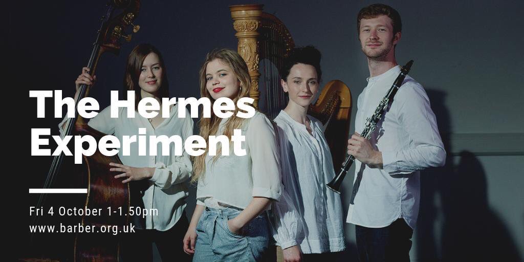 TheHExperiment's tweet image. This Friday 1pm @BarberConcerts Birmingham - performing music by @ErrollynWallen @oliverleith @meredith_monk @MishaMAmusic @robinhaigh1 &amp;amp; us: barber.org.uk/the-hermes-exp…
