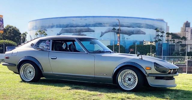 Datsun_Garage's tweet photo. Our very own @mydatsunz whale 🐋 out of water from JCCS a couple of weeks ago. #datsungarage #jccs2019 #longbeach #280z #2+2 #s30 #zcar https://t.co/tWJiCY8Hf7 https://t.co/n3HGMfRDcX